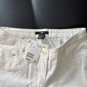 H&M Women's White Jeans